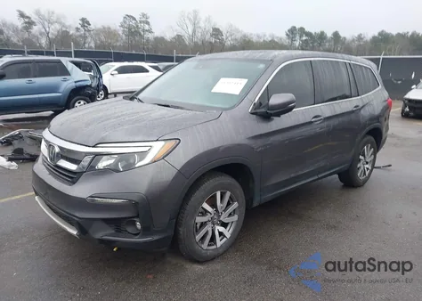 2021 Honda Pilot Awd Ex-L z USA, uszkodzony, nr VIN 5FNYF6H56MB071943